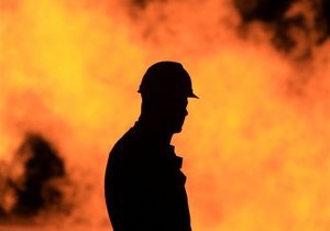 В Киевской области горело 15 гектаров камыша
