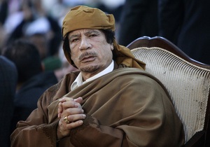 Авиация НАТО нанесла удар по резиденции Каддафи