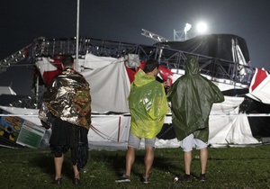 Жертвами урагана на музыкальном фестивале в Бельгии стали пять человек