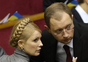 Яценюк не смог проведать Тимошенко