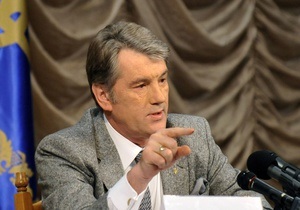 Ющенко спросил у жителей Днепропетровска, где находится вареничная Тимошенко