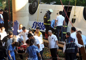 Глава ГИБДД РФ: Почти все пассажиры разбившегося в Турции автобуса не были пристегнуты