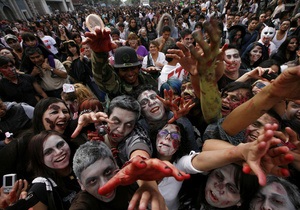 В столице Мексики состоялся Марш зомби