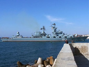 Флагман ЧФ России крейсер Москва поставлен на ремонт
