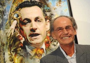 Отец Саркози открыл выставку своей цифровой живописи в Москве