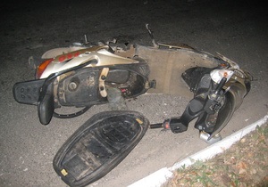 В Донецкой области столкнулся мопед и мотоцикл, три человека погибли, один травмирован