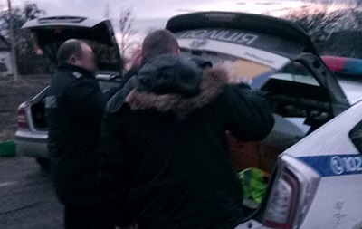 На Волыни с погоней задержали полицейских-взяточников