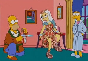 Lady GaGa стала героиней Симпсонов