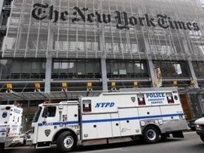 В редакцию газеты The New York Times пришли письма с белым порошком