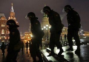 Московская полиция заявляет, что будет пресекать любые провокации во время выборов