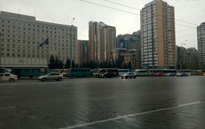 У Києві протестувальники перекрили бульвар Лесі Українки