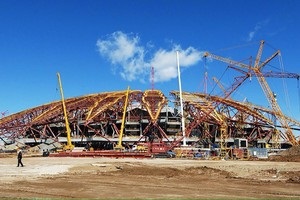 В России не успевают до конца года ввести в эксплуатацию два стадиона к ЧМ-2018
