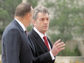 Ющенко и Алиев поговорили тет-а-тет и открыли заседание Совета Президентов