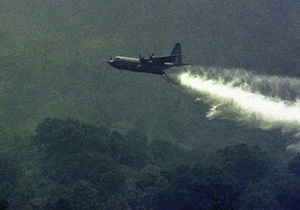В США потерпел крушение военный самолет, тушивший лесные пожары