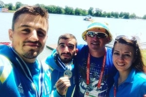 Українські веслувальники виграли сім медалей Кубка світу в Угорщині