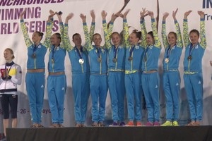 Украинские синхронистки выиграли три золота и два серебра в Испании
