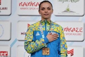 Каратистка Катерина Крива - лучшая спортсменка мая в Украине
