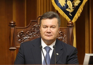Янукович посетил Верховную Раду