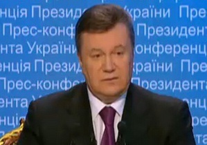 Янукович заявил, что потратил на благотворительность 7,5 млн грн