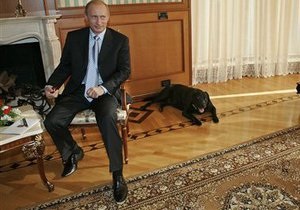 В Санкт-Петербурге хотят установить памятник собаке Путина