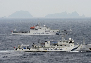 Три китайских корабля приблизились к спорным с Японией островам