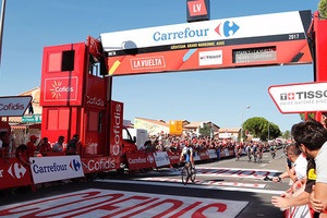 Ів Лампарт переміг на другому етапі Вуельти і очолив загальний залік