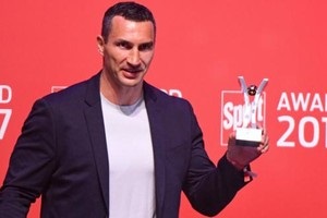Кличко получил награду SPORT BILD Award 2017