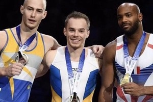 Украинские гимнасты выиграли восемь медалей на Кубке мира в Париже