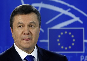 Янукович: Мы договорились с Европой о безвизовом режиме