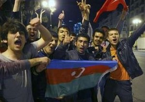 Азербайджан празднует победу на Евровидении