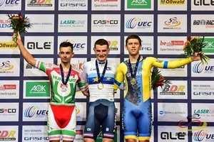 Український велогонщик виграв бронзову медаль чемпіонату Європи