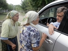 Ющенко будет посещать пострадавшие регионы каждые десять дней