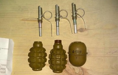 На Волыни задержали военного с гранатами
