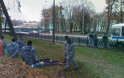 У центрі Москви затримали понад 80 осіб