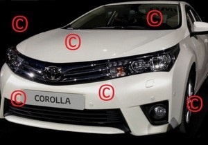 В интернете появились фотографии новой Toyota Corolla