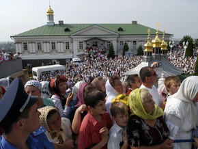 В Киев привезли Почаевскую чудотворную икону