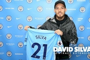Давид Сильва продлил контракт с Манчестер Сити