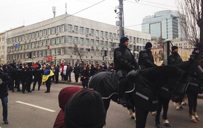 МВД: На марше Саакашвили меньше двух тысяч человек