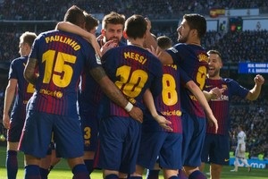 Барселона разгромила Реал на Сантьяго Бернабеу