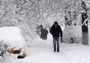 Погода в Украине. Из Киева за выходные вывезли 24 тонн снега