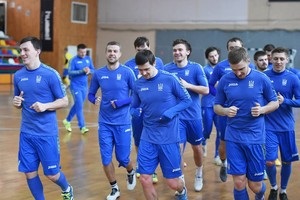 Сборная Украины по футзалу готовится к Евро-2018