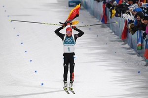 Біатлон: Дальмаєр - дворазова олімпійська чемпіонка Пхьончхана
