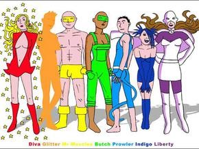 В Британии издан первый комикс о супергероях-геях