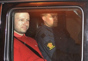 Суд Осло продлил Брейвику заключение в изоляции