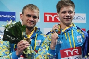 Украинцы Горшковозов и Долгов выиграли бронзу на этапе Мировой серии по прыжкам в воду