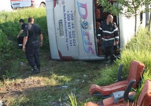 В Румынии автобус с украинскими туристами попал в ДТП: один человек погиб