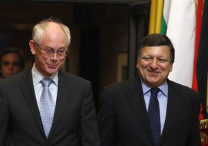 Саммит Украина-ЕС пройдет на уровне президентов. Европу представят Баррозу и Ромпей
