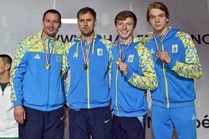 Українські шпажисти виграли дві медалі на етапі Кубка світу в Парижі