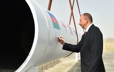 Азербайджан запустив Південний газовий коридор