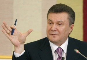 Янукович напомнил Европе и РФ о предложении построить газопровод по территории Украины